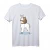Lustiges Faultier schläft auf Alpaka Lama T-Shirt - Süßes Tiermotiv für Tierliebhaber, Kinder, Frauen und Männer, ideales Geschenk für Geburtstag & Weihnachten