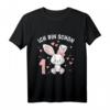 Niedliches Hasen T-Shirt für den 1. Geburtstag Mädchen – Perfektes Geburtstagsoutfit und Geschenkidee für kleine Geburtstagskinder