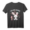 Niedliches Hasen T-Shirt für den 1. Geburtstag Mädchen – Perfektes Geburtstagsoutfit und Geschenkidee für kleine Geburtstagskinder
