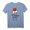 Verrücktes Huhn lustiges Geschenkidee T-Shirt - Perfekt für Geburtstag, Weihnachten & Ostern für Freunde & Familie