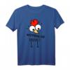 Verrücktes Huhn lustiges Geschenkidee T-Shirt - Perfekt für Geburtstag, Weihnachten & Ostern für Freunde & Familie