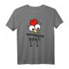 Verrücktes Huhn lustiges Geschenkidee T-Shirt - Perfekt für Geburtstag, Weihnachten & Ostern für Freunde & Familie
