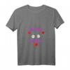 Damen HapFrog - My Kid Has Paws T-Shirt mit V-Ausschnitt für Katzen- und Hundeliebhaberinnen