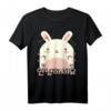 Annyeonghaseyo + Süßer Hase T-Shirt – Koreanisch Hallo in Hangul für K-POP Fans, Korea Drama & Südkoreanische Kultur Liebhaber