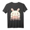 Annyeonghaseyo + Süßer Hase T-Shirt – Koreanisch Hallo in Hangul für K-POP Fans, Korea Drama & Südkoreanische Kultur Liebhaber