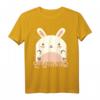 Annyeonghaseyo + Süßer Hase T-Shirt – Koreanisch Hallo in Hangul für K-POP Fans, Korea Drama & Südkoreanische Kultur Liebhaber