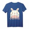 Annyeonghaseyo + Süßer Hase T-Shirt – Koreanisch Hallo in Hangul für K-POP Fans, Korea Drama & Südkoreanische Kultur Liebhaber