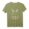 Hase Spruch Frohe Ostern Geschenk T-Shirt - Lustiges Oster Shirt für Osterhasen Freaks & Freundschaftsgeschenke