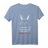 Hase Spruch Frohe Ostern Geschenk T-Shirt - Lustiges Oster Shirt für Osterhasen Freaks & Freundschaftsgeschenke