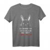 Hase Spruch Frohe Ostern Geschenk T-Shirt - Lustiges Oster Shirt für Osterhasen Freaks & Freundschaftsgeschenke