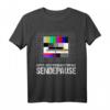 70er, 80er & 90er Jahre Party Kostüm - Vintage Testbild T-Shirt für Retro Themenpartys & Geburtstagsgeschenke