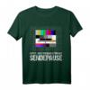 70er, 80er & 90er Jahre Party Kostüm - Vintage Testbild T-Shirt für Retro Themenpartys & Geburtstagsgeschenke
