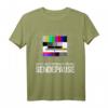 70er, 80er & 90er Jahre Party Kostüm - Vintage Testbild T-Shirt für Retro Themenpartys & Geburtstagsgeschenke