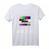 70er, 80er & 90er Jahre Party Kostüm - Vintage Testbild T-Shirt für Retro Themenpartys & Geburtstagsgeschenke