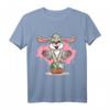 Lustiges Osterhase T-Shirt mit Hasenohren und bunten Ostereiern – Perfekt für Kinder, Damen und Herren zu Ostern, Ostereiersuche und Osterfeier