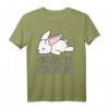 Offizielles Schlafshirt Pyjama Kaninchen Hasen Fun Geschenk – Lustiges Schlafoutfit für Damen, Herren und Teenager, perfekt als Geburtstags- oder Tierliebhaber-Geschenk