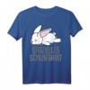 Offizielles Schlafshirt Pyjama Kaninchen Hasen Fun Geschenk – Lustiges Schlafoutfit für Damen, Herren und Teenager, perfekt als Geburtstags- oder Tierliebhaber-Geschenk