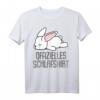 Offizielles Schlafshirt Pyjama Kaninchen Hasen Fun Geschenk – Lustiges Schlafoutfit für Damen, Herren und Teenager, perfekt als Geburtstags- oder Tierliebhaber-Geschenk