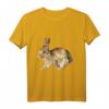 Hase Kaninchen Zwergkaninchen Hasenbesitzer T-Shirt - Minimalistisches Tierliebhaber-Shirt für Hasebesitzer, Züchter & Tierschützer