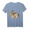 Hase Kaninchen Zwergkaninchen Hasenbesitzer T-Shirt - Minimalistisches Tierliebhaber-Shirt für Hasebesitzer, Züchter & Tierschützer