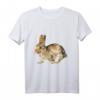 Hase Kaninchen Zwergkaninchen Hasenbesitzer T-Shirt - Minimalistisches Tierliebhaber-Shirt für Hasebesitzer, Züchter & Tierschützer