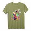 Buntes Häschen T-Shirt für das Jahr des Hasen 2023 - Chinesisches Sternzeichen Outfit für Geburtstage und Osterfeiern