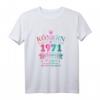 Jahrgang 1971 Königin 51. Geburtstag Frau Retro T-Shirt - Perfektes Geschenk für den runden Geburtstag 2021