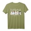 St. Gertrud von Nivelles Schutzpatron der Katzen-Liebhaber T-Shirt – Religiöses Geschenk für Katzenfans, Kommunion, Taufe, Weihnachten & Ostern