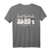 St. Gertrud von Nivelles Schutzpatron der Katzen-Liebhaber T-Shirt – Religiöses Geschenk für Katzenfans, Kommunion, Taufe, Weihnachten & Ostern