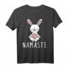 Lustiges Yoga Hase T-Shirt für Meditation und Zen - Perfektes Geschenk für Yoga Liebhaber, Buddhismus & Entspannung