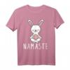 Lustiges Yoga Hase T-Shirt für Meditation und Zen - Perfektes Geschenk für Yoga Liebhaber, Buddhismus & Entspannung