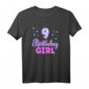 9. Geburtstag Mädchen T-Shirt - Süßes Geschenk und Geburtstagsdeko für Mädchen, Tochter, Enkelin & Nichte