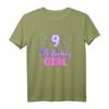 9. Geburtstag Mädchen T-Shirt - Süßes Geschenk und Geburtstagsdeko für Mädchen, Tochter, Enkelin & Nichte