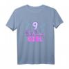 9. Geburtstag Mädchen T-Shirt - Süßes Geschenk und Geburtstagsdeko für Mädchen, Tochter, Enkelin & Nichte
