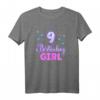 9. Geburtstag Mädchen T-Shirt - Süßes Geschenk und Geburtstagsdeko für Mädchen, Tochter, Enkelin & Nichte