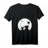 Damen Hasi Bär Valentinstag Outfit – Liebe Paar Hase Bärchen T-Shirt mit V-Ausschnitt, perfektes Geschenk für den Valentinstag & Freunde