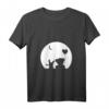 Damen Hasi Bär Valentinstag Outfit – Liebe Paar Hase Bärchen T-Shirt mit V-Ausschnitt, perfektes Geschenk für den Valentinstag & Freunde