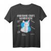 Anatomie Eines Hasen Zwergkaninchen Rammler Kaninchen T-Shirt - Lustiges Geschenk für Hasenliebhaber, Kaninchenzüchter & Tierfreunde