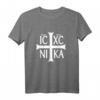 IC XC Nika Kreuz T-Shirt - Orthodoxes Griechisches Christentum, Religiöses Geschenk für Ost-Christen und Katholiken