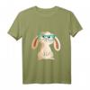 Häschen mit Brille T-Shirt – Süßes Hasen-Design für Tierliebhaber, Kaninchenfans & Hasenbesitzer als trendiges Geschenk