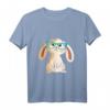 Häschen mit Brille T-Shirt – Süßes Hasen-Design für Tierliebhaber, Kaninchenfans & Hasenbesitzer als trendiges Geschenk