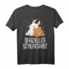 Offizielles Schlafshirt Pyjama mit Kaninchen, Hasen & Bären Motiv – Lustiges Geschenk für Langschläfer, Damen & Herren, Ideal als Geburtstags- oder Relax-Geschenk