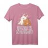Offizielles Schlafshirt Pyjama mit Kaninchen, Hasen & Bären Motiv – Lustiges Geschenk für Langschläfer, Damen & Herren, Ideal als Geburtstags- oder Relax-Geschenk