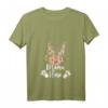 Damen Osterhase T-Shirt im Leoparden Look - Partnerlook Outfit & Witziges Ostergeschenk für Mütter, Töchter & Tanten