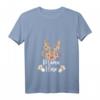 Damen Osterhase T-Shirt im Leoparden Look - Partnerlook Outfit & Witziges Ostergeschenk für Mütter, Töchter & Tanten
