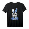 Papa Hase Osterhase Ostern Familien Partnerlook T-Shirt – Lustiges Osteroutfit für die ganze Familie & Geschenkidee