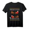 Lustiges Weihnachtsmann T-Shirt mit Rentieren - Humorvolles Design für Damen und Herren, Geschenkidee für Weihnachten 2021