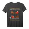 Lustiges Weihnachtsmann T-Shirt mit Rentieren - Humorvolles Design für Damen und Herren, Geschenkidee für Weihnachten 2021