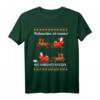 Lustiges Weihnachtsmann T-Shirt mit Rentieren - Humorvolles Design für Damen und Herren, Geschenkidee für Weihnachten 2021