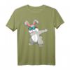 Hase Mit Sonnenbrille - Dabbing Osterhase T-Shirt für Ostern & Hasenbesitzer, Lustiges Tiermotiv